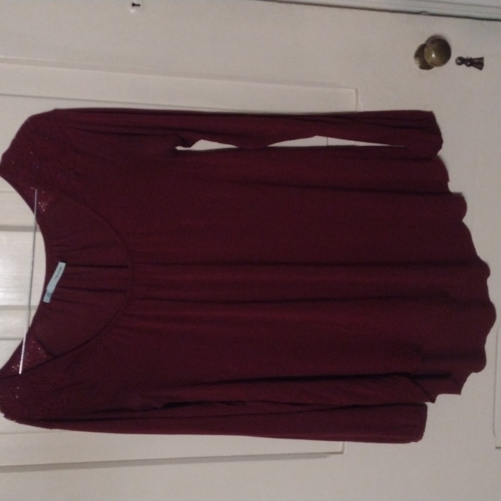 Burgundy Long Sleeve